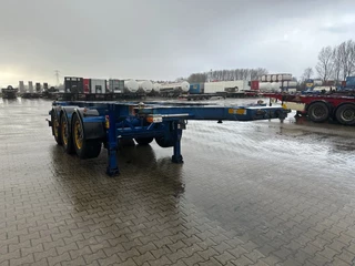 Burg N/A 2003 - 20FT/3-axles / empty weight: 3.290kg / SAF DISC / ADR (EXII, EXII, FL, OX, AT) / LIFTAXLE / NL-Chassis zdjecie 23