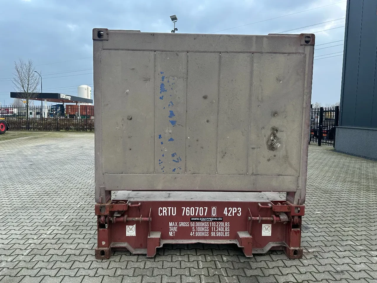 CIMC 2008 - 40FT FLATRACK FLUSH FOLDING / 10x available afbeelding 5