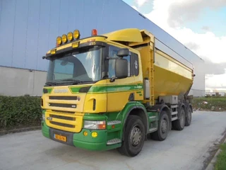 Scania P 2011 - P400 8X2 ASFALT NL TRUCK te koop