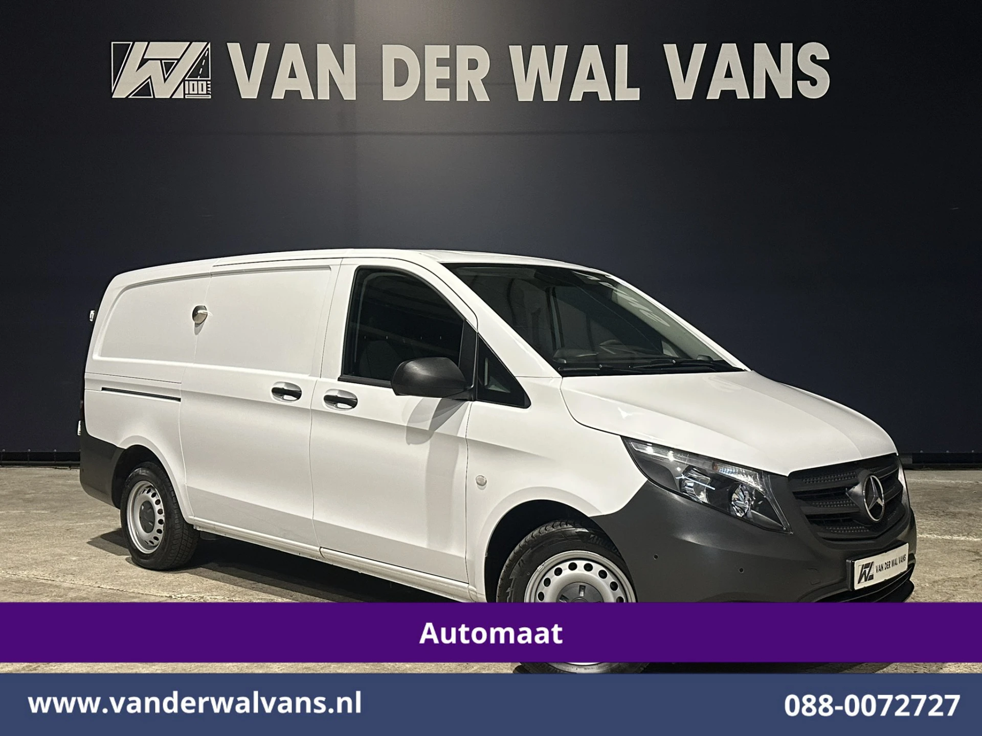 Mercedes-Benz Vito 2022 - 114 CDI 136pk 9G-Tronic Automaat L2H1 Euro6 Airco | Camera | Navigatie | Apple Carplay afbeelding 1