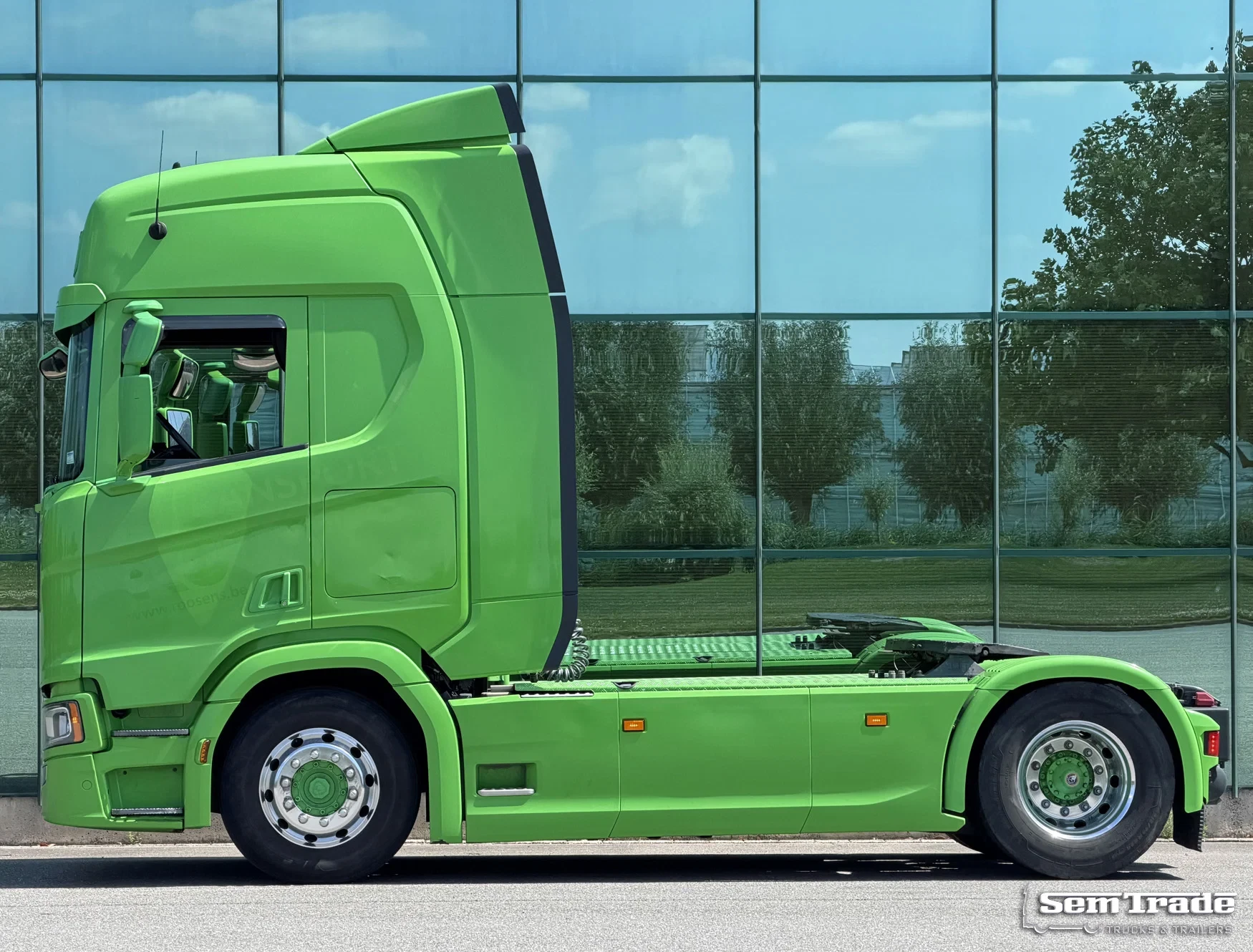 Scania R 2019 - R450 NGS 2X TANKS PARK AIRCO ONLY 738.000 KM 4-POINT AIRSUSPENSION BELGIUM TRUCK obrázek 2
