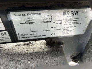 BAR BC 2000 R2T-P5 2015 - / Loadlift 2000 kg / Accu Battery Pack imagen 4