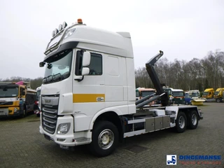DAF XF 530 6x2 Euro 6 VDL container hook 2018 na sprzedaż