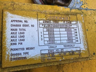 Groenewegen dro 12-27 bpw drum 2001 - N/A immagine 8