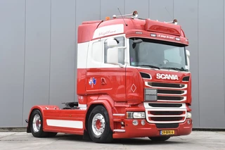 Scania R 2014 - R490 HL 4x2MNB - NEW TACHO - ADR FL - COMPRESSOR - RETARDER - FULL AIR/4 POINT REAR - PARK. AIRCO - 2 x FUEL TANKS - XENON - immagine 2