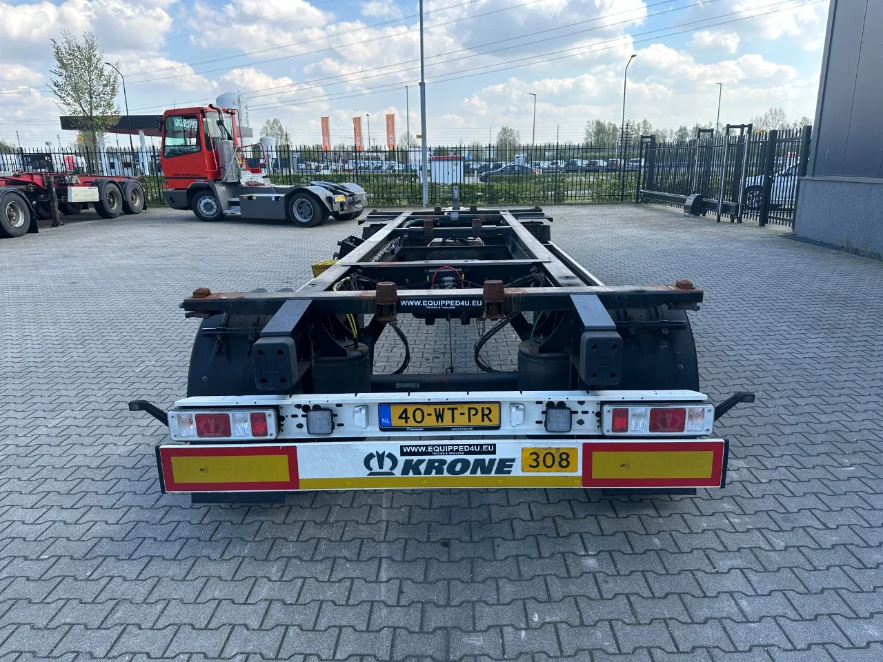 Krone 2019 - AZ18 MAXI 2-assige aanhanger / BPW + schijfremmen / 20FT / 4x beschikbaar obrázek 5