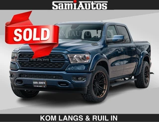 Dodge Ram Pick-Up 2024 - SPORT | 5.7 V8 4x4 HEMI | PANORAMA DAK | GROOTSCHERM 12 INCH | LPG | Patriot Blue afbeelding 1 miniatuur