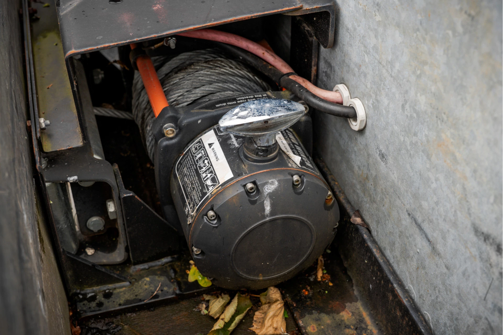 veldhuizen P47-2 | Oplegger | Kuip | Dieplader | Max Mas. 10T | Elektrische lier | Oprijplaten 2019 imagen 5