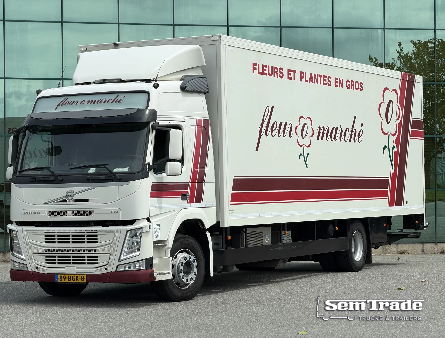 Volvo FM 2015 - 7 KARREN BAK THEO MULDER KOELING KACHEL LAADKLEP zdjęcie 1