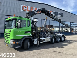 Scania G 2015 - 410 8x2 Euro 6 Hiab 28 Tonmeter laadkraan in vendita
