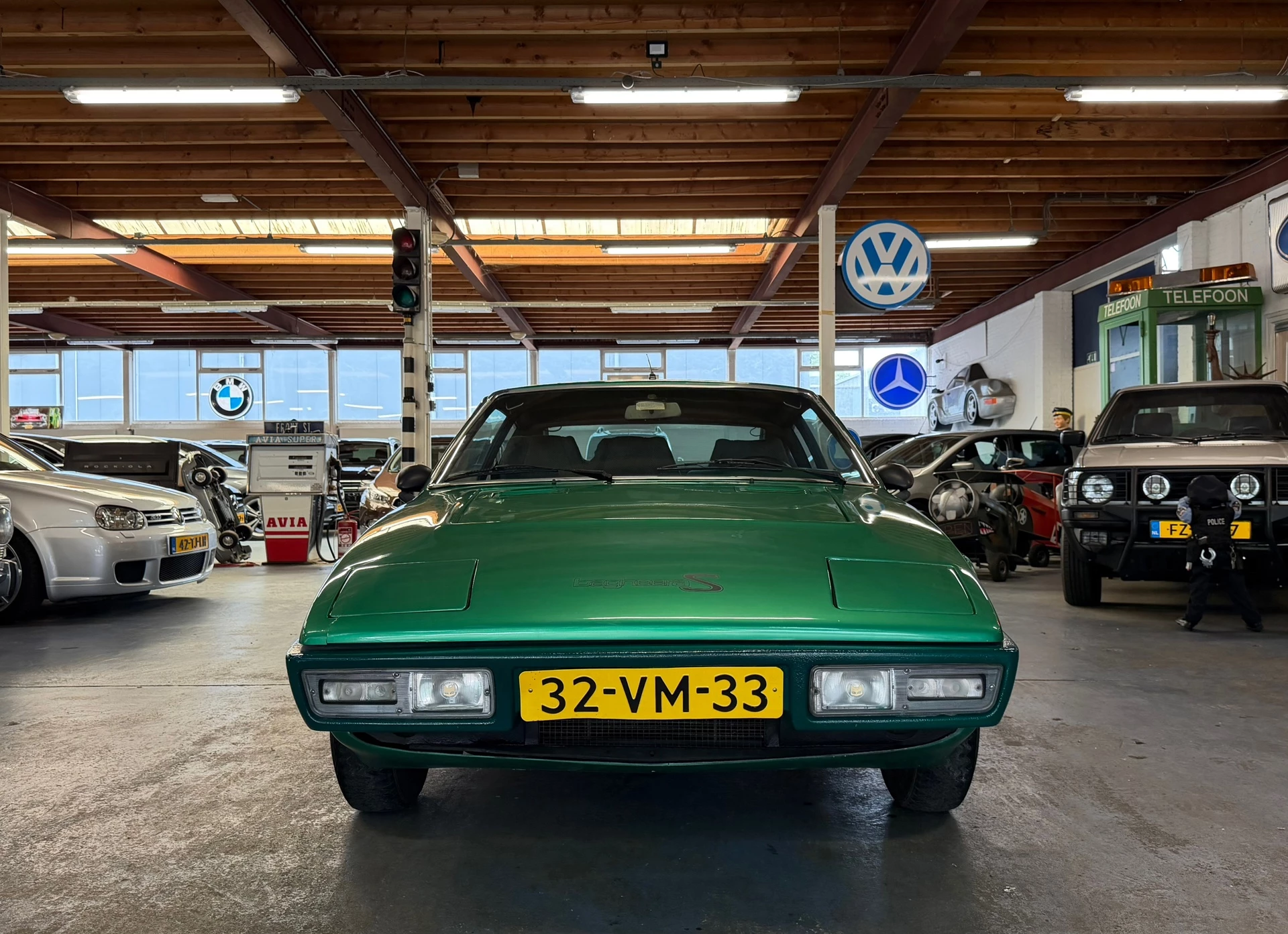 Talbot Matra Bagheera 1978 - S bj.1978 NL auto|30 jaar in showroom gestaan. afbeelding 6