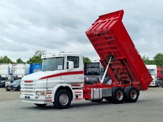 Scania T 2004 - T124-470 6x2 - Tipper - Manual gearbox - Full steel - Robson Drive - New Engine - Torpedo/Hauber imagen 4
