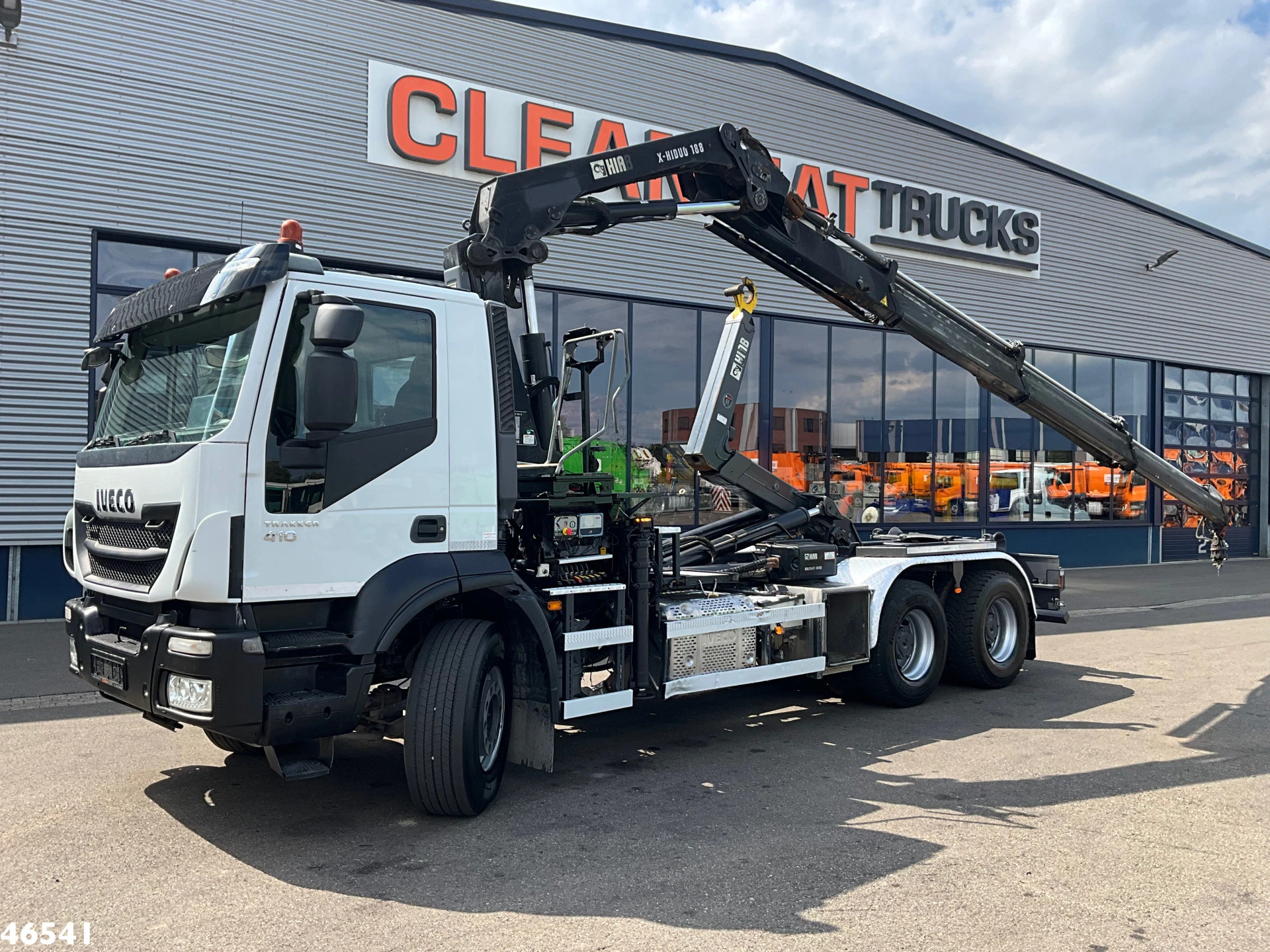 Iveco Trakker 2015 - AD380T 6x4 Euro 6 Hiab 18 Tonmeter laadkraan afbeelding 1