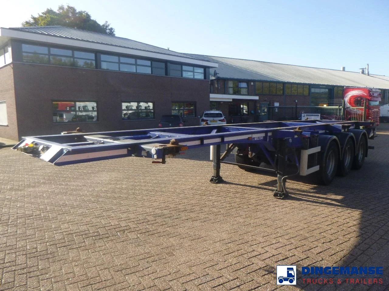 Dennison 3-axle container trailer 20-30-40-45 ft 2013 immagine 1