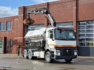 Renault C 2022 - 440 - 6x2*4 - HIAB X Pro 232 Crane - Meiler 3 seite kipper/Tipper - Retarder - Steering axle imagem 2