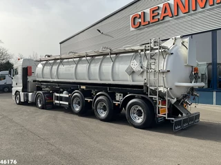 MAN TGX 2012 - 18.400 ADR trekker + Burg met Bekker LaGram Vacuüm ADR opbouw 30m³ obrazek 6