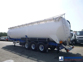 Feldbinder Powder tank alu 63 m3 / 1 comp (tipping) 2002 imagen 3 miniatura