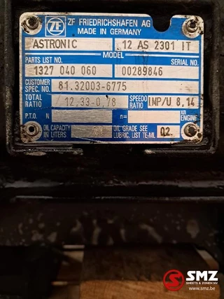 MAN N/A - Occ versnellingsbak + intarder 12AS2301IT MAN imagem 6