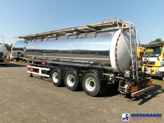Clayton Chemical tank inox 33 m3 / 1 comp + pump 2002 imagen 3 miniatura