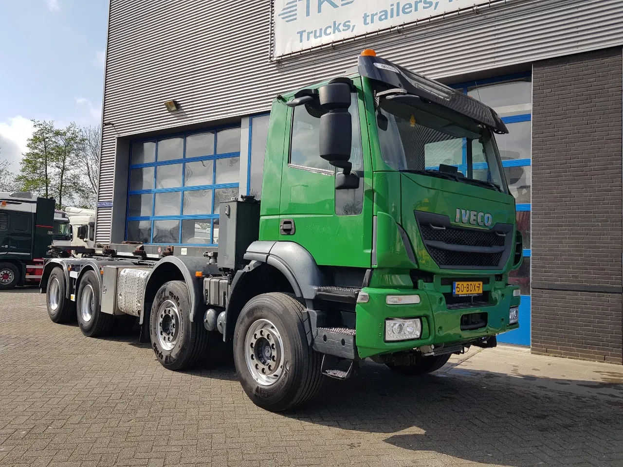 Iveco Stralis 2014 - 450 8x4 Steel 430.000 km kettingsyst 30 ton obrázek 5