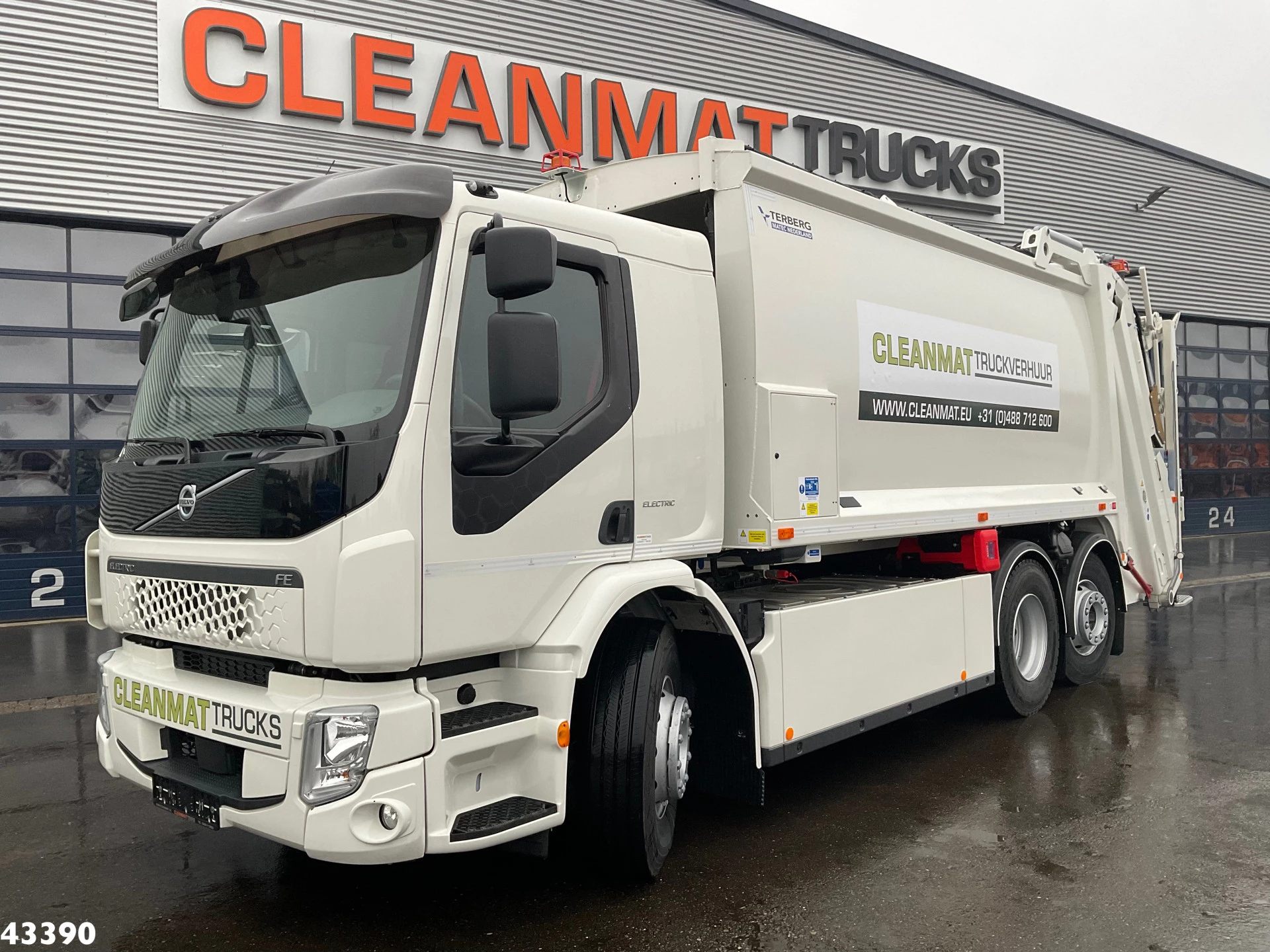 Volvo FE Electric Terberg RosRoca 20m³ FULL ELECTRIC Welvaarts Weighing system 2024 obrázek 1