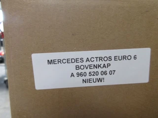 Mercedes-Benz Actros - A 960 520 06 07 BOVENKAP EURO 6 NIEUW!! afbeelding 2 miniatuur