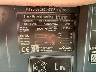 Linde H80D-900 2018 - N/A zdjecie 6
