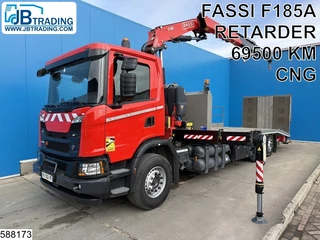 Scania G 2020 - 410 XT EURO 6d, CNG, Retarder, PTO, Fassi te koop