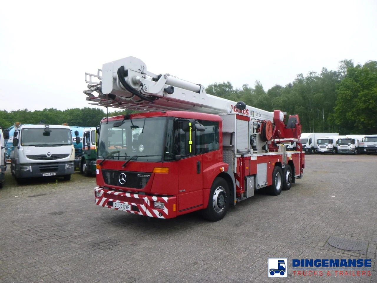 Mercedes-Benz Econic 6x2 RHD Magirus ALP325 fire truck 2008 imagem 1