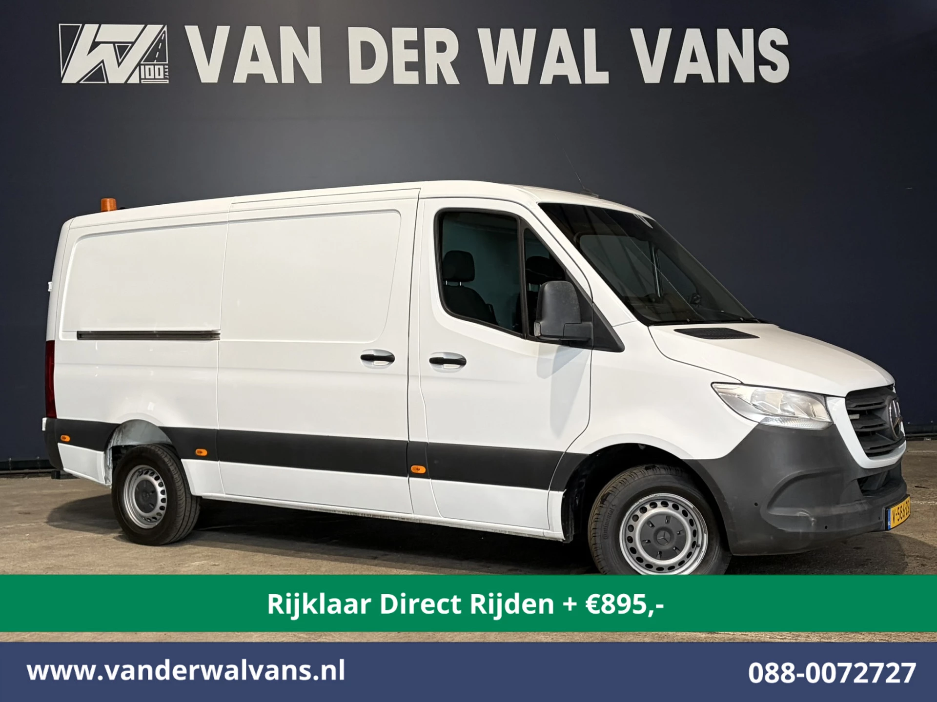 Mercedes-Benz Sprinter 2019 - 316 CDI 163pk 3500kg Trekhaak *Rijklaar Direct Rijden* L2H1 Euro6 Airco | Camera | Apple Carplay image 1