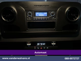 Mercedes-Benz Sprinter 2022 - 317 CDI 170pk 9G-Tronic Automaat Bakwagen 21m3 KUUB Hoog Laadklep Zijdeur Euro6 Airco | Leder | Lat om Lat betimmering image 14