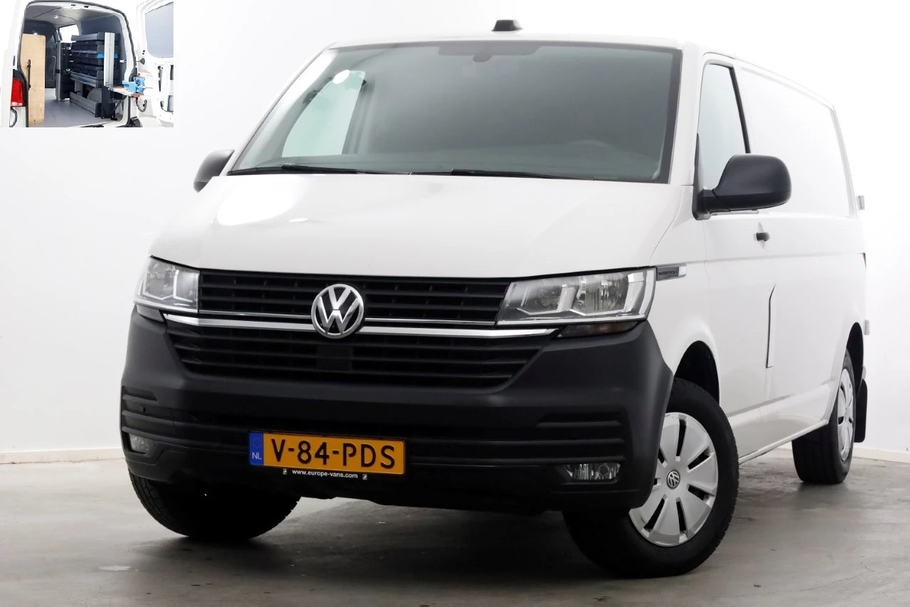 Volkswagen Transporter 2021 - T6.1 2.0 TDI 150pk DSG-Automaat Lang Airco/Navi/Inrichting 04-2021 afbeelding 1