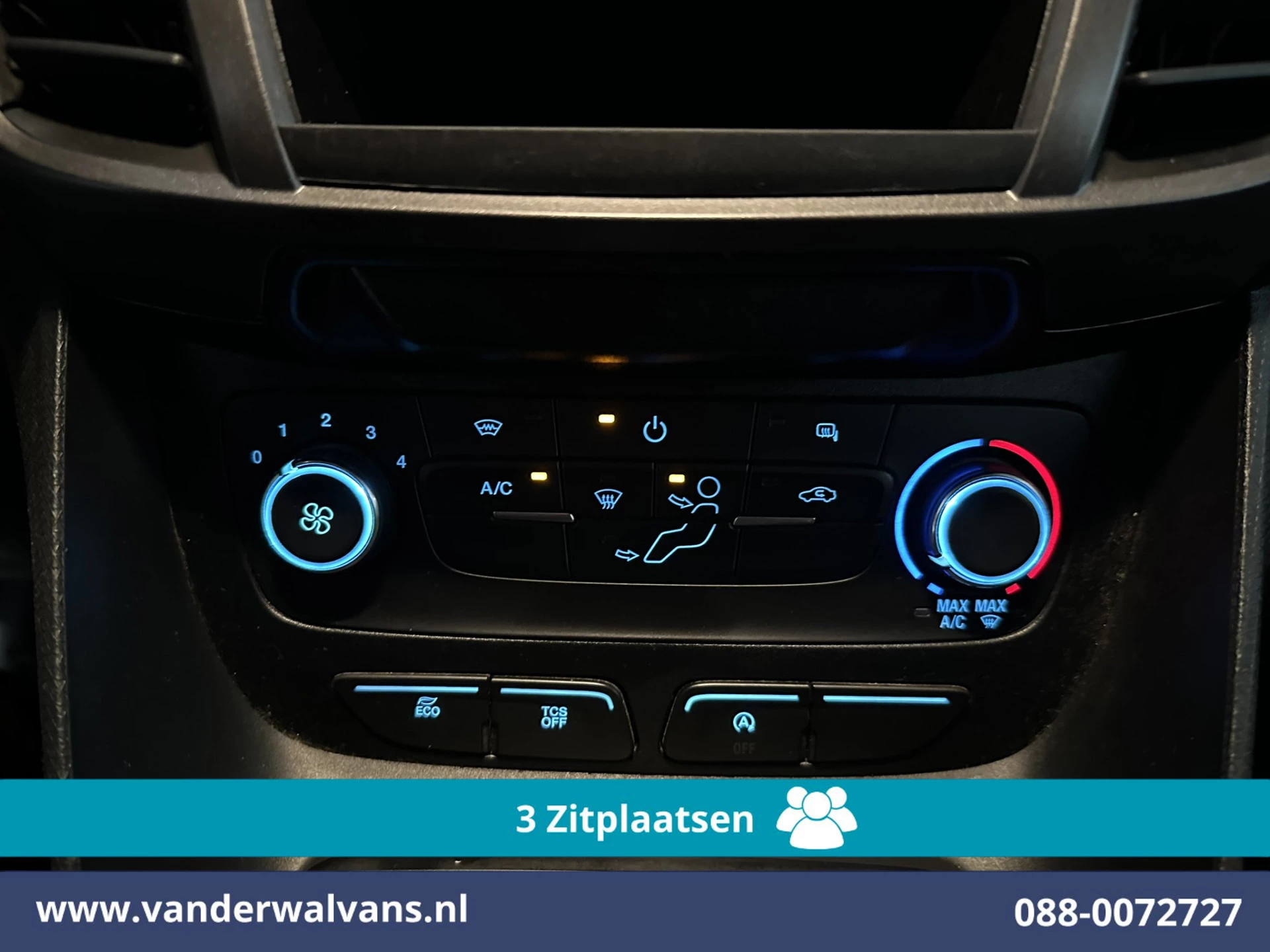 Ford Transit Connect 2021 - 1.5 EcoBlue 100pk L2H1 Euro6 Airco | 3-Zits | Camera | Navigatie | Verwarmde voorruit imagen 5