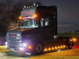 Scania T 2002 - T164-580 V8 Topline 4x2 - Original Torpedo/Hauber - Retarder - 4.70 WB - PTO/Hydraulic - Light bar - Leather seats obrazek 22