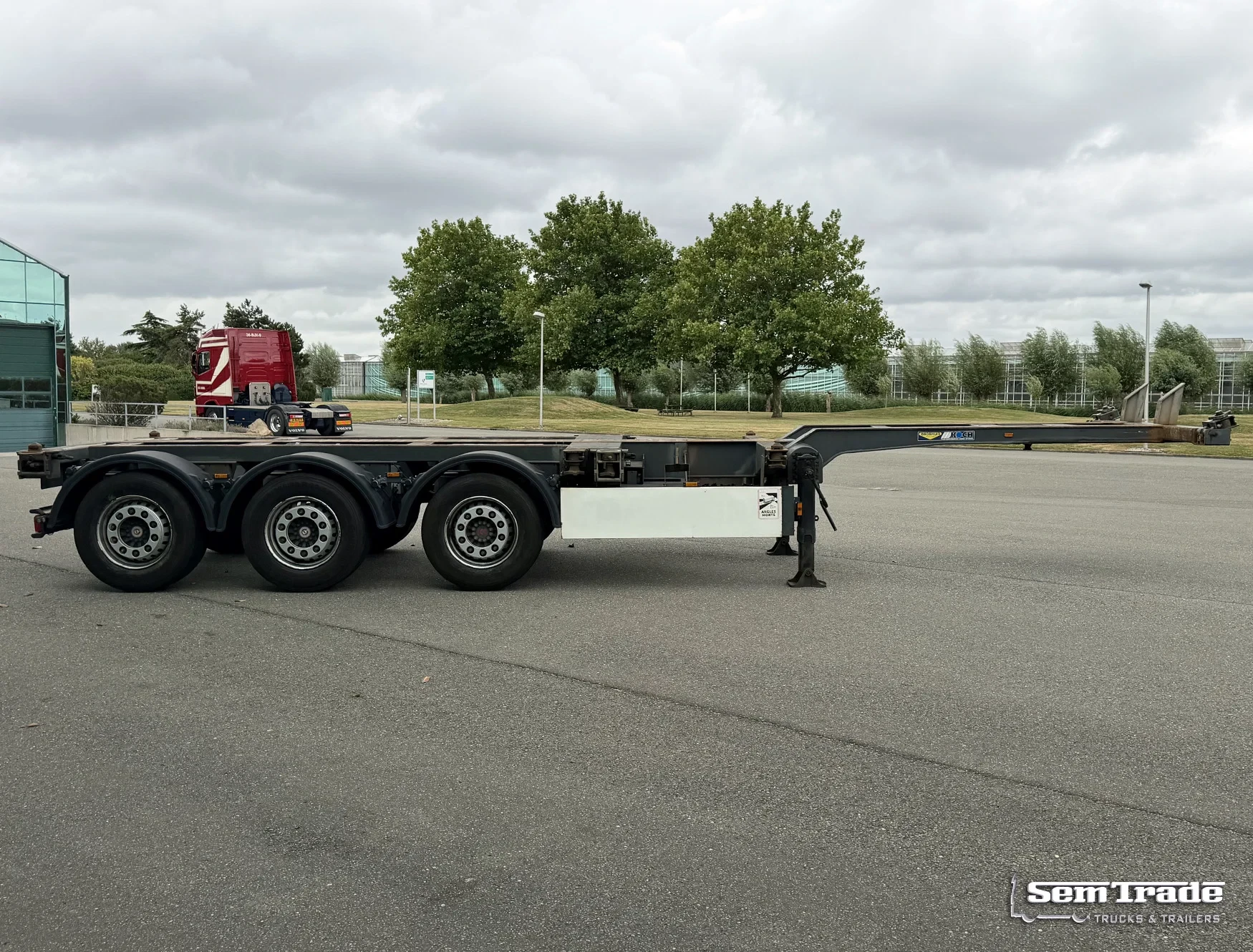 Broshuis 3UCC-39 2008 - 3 UCC-39 MFCC MIDDLE+BACK SLIDER DISC BRAKES 20-30-40-45 FT. LIFT AXLE NL-TRAILER afbeelding 6