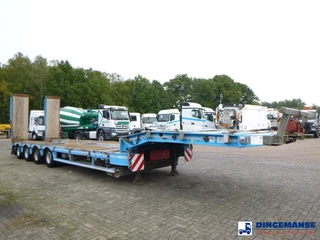Faymonville 4-axle semi-lowbed trailer ext. 73 t + ramps 2016 afbeelding 2 miniatuur