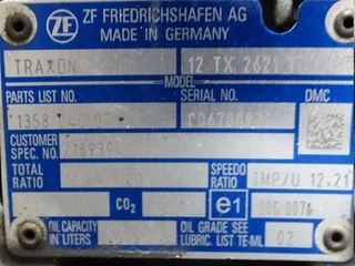 DAF N/A 2018 - ZF12TX 2621 TD IT obrazek 2