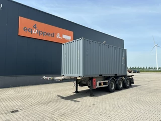 Van Hool N/A 2015 - 20FT/30FT ADR CHASSIS + new (ONE-WAY) 20FT DV 8'6" container, for sale
