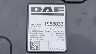 Continental N/A - Electrical System ECU ELC DAF imagen 2