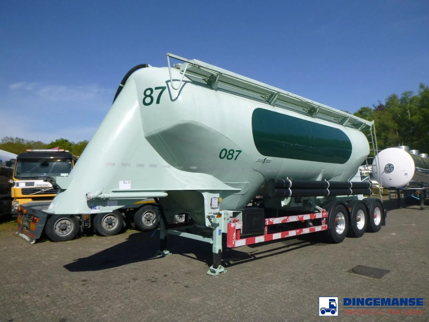 Spitzer Powder tank alu 39 m3 / 1 comp 2010 image 1
