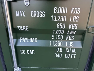 CIMC N/A 2026 - NEW 8FT DV CONTAINER STANDARD immagine 14
