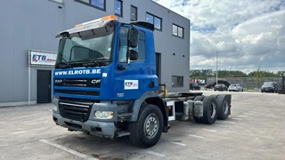 DAF CF 85.410 (BELGIAN TRUCK / HOOK / 10 TYRES) EL21823