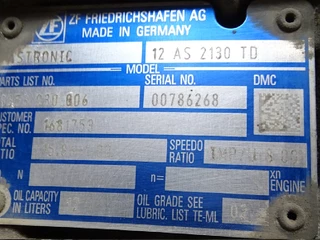 DAF N/A 2013 - ZF12AS 2130 TD imagem 2