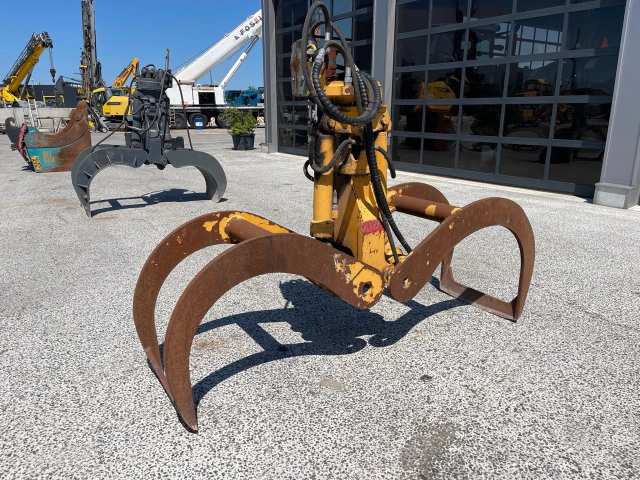 Timberjack Houtklem Timberjack Houtklem Hydraulische rotator afbeelding 1
