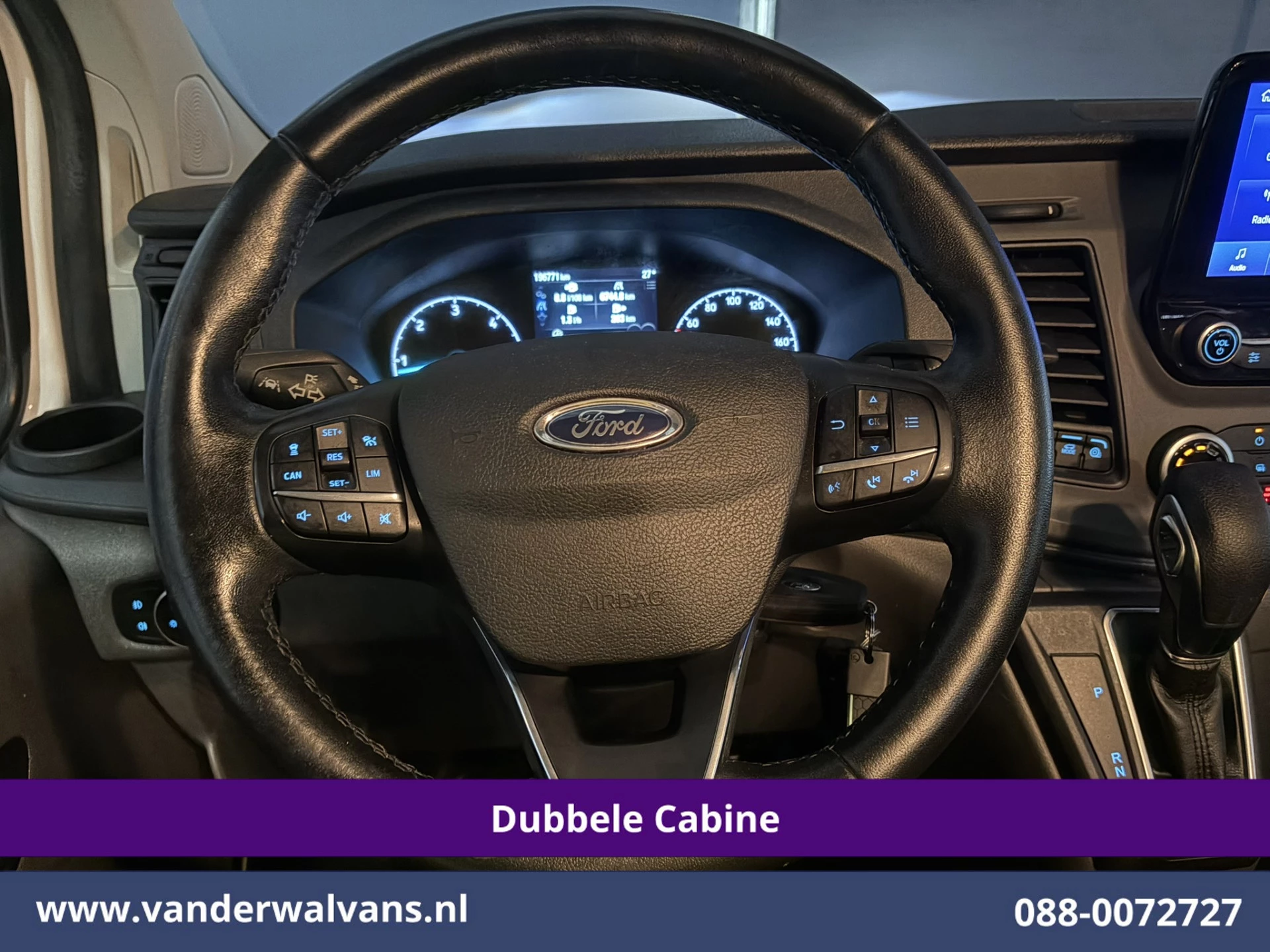 Ford Transit Custom 2020 - 2.0 TDCI 131pk Automaat L2H1 Dubbele Cabine Euro6 Airco | Xenon | 6-Zits | Camera | Apple Carplay | Adaptieve Cruisecontrol zdjęcie 6