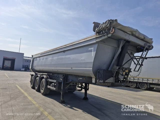 Schmitz Cargobull Semitrailer Tipper Steel half pipe body 2018 te koop