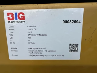 Caterpillar 335F LCR 2016 - N/A bild 27