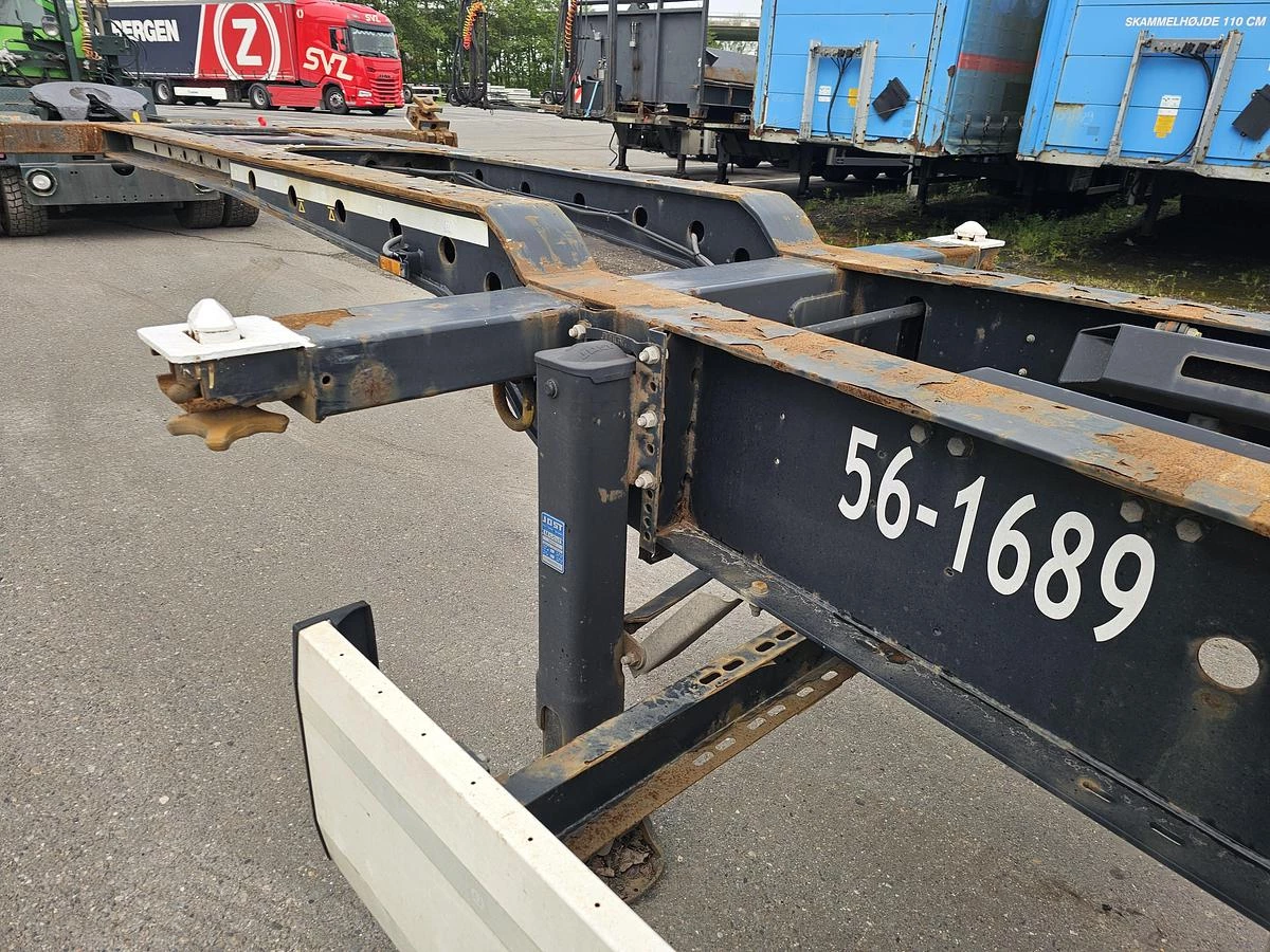 Krone SD | 40 FT|2 X 20 FT | BACK SLIDER |HIGHCUBE.| APK /TUV 24-03-2027 |5 PIECES. 2015 изображение 26