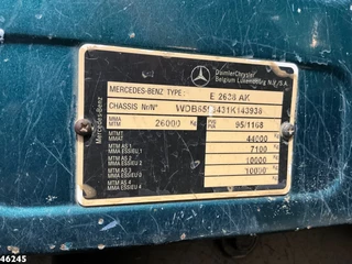 Mercedes-Benz 2638 AK V8 6x6 Manual Full steel suspension Meiller 10m³ kipper 1995 - N/A obrazek 20
