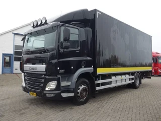DAF CF 2017 - 290 ALUMINIUM GESLOTEN PLANKENBAK,MET ALU KLEP 2500KG te koop